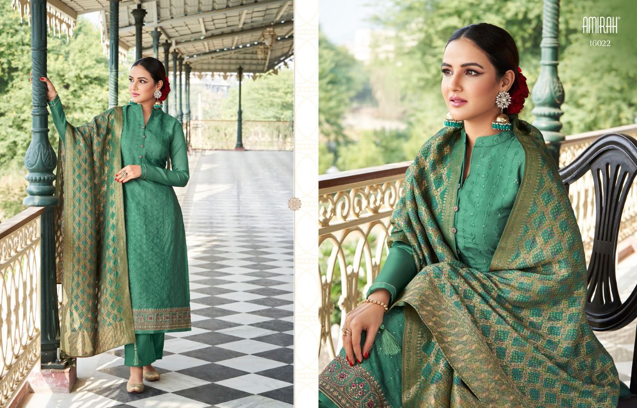 Amirah Jasmeen Heavy Festival Wear Wholesale Printed Designer Suits
